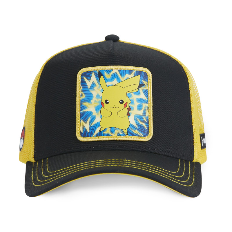 Casquette Trucker Pokemon Pikachu Snapback - Jaune - Capslab