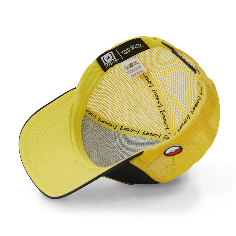 Casquette Trucker Pokemon Pikachu Snapback - Jaune - Capslab