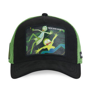 Casquette Trucker Rick And Morty Snapback - Noire - Capslab