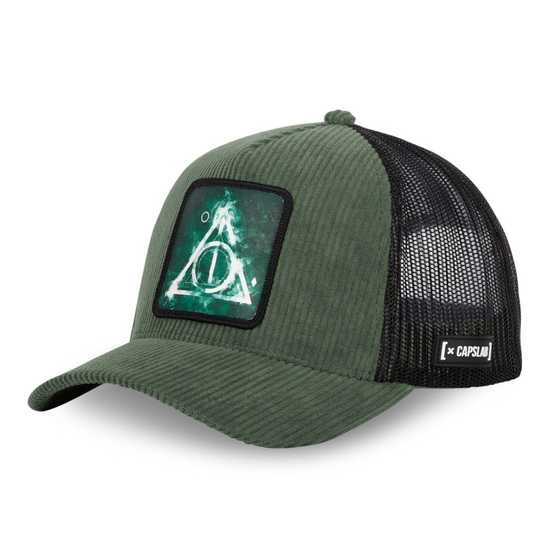 Casquette homme trucker en velours cotelé Harry Potter