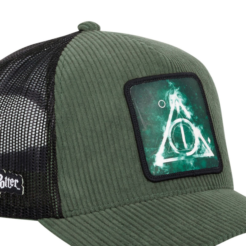 Casquette homme trucker en velours cotelé Harry Potter