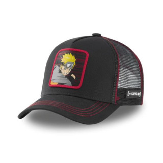 Casquette Trucker Junior Naruto Shippuden Snapback Noire - Capslab