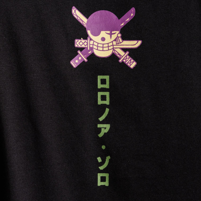 T-shirt homme confort fit avec print One Piece Zoro