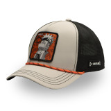 Casquette trucker premium filet effet bambou Naruto Shippuden Hokage