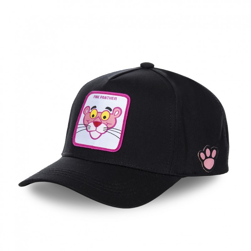 Casquette Capslab Pink Panther Panthere Rose Noir Capslab - 1
