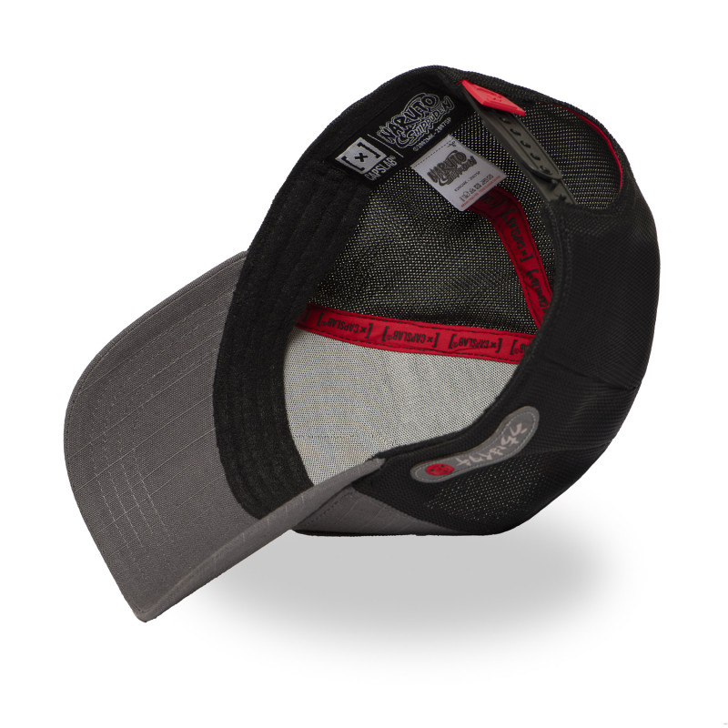 Casquette Trucker Naruto Shippuden Itachi Snapback Grise - Capslab