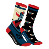 Paire de chaussettes tennis dépareillées Goldorak - Capslab