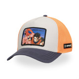 Casquette Trucker Dragon Ball Z Gohan, Buu Snapback Beige - Capslab