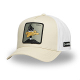Casquette Baseball Looney Tunes Daffy Duck Snapback Beige - Capslab