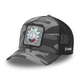 Casquette trucker premium en sergé de coton Rick & Morty Black Camo