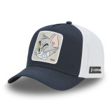 Casquette Baseball Tom Et Jerry Snapback Bleu Marine - Capslab