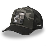 Casquette Trucker Looney Tunes Bugs Bunny, Daffy Duck Snapback Noire - Capslab