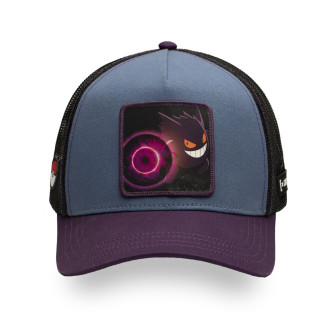 Casquette Trucker Pokemon Ectoplasma Snapback Violette - Capslab