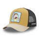 Casquette trucker en coton avec filet Rick & Morty Yellow