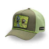 Casquette Baseball Rick Et Morty Snapback Verte - Capslab