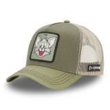 Casquette Trucker Tom Et Jerry Snapback Kaki - Capslab