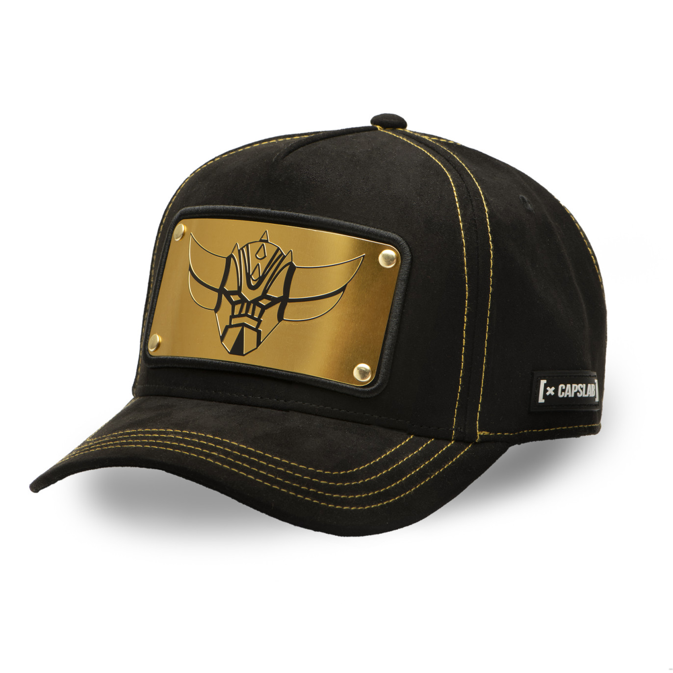Casquette trucker premium en suédine Goldorak Grendizer