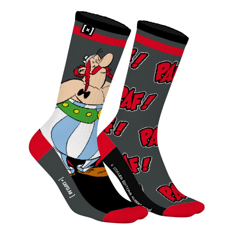 Paire de tennis dépareillées Asterix Obelix
