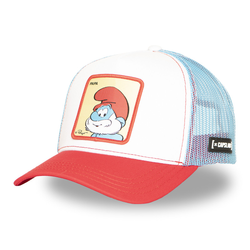 Casquette trucker avec filet The Smurfs Papa