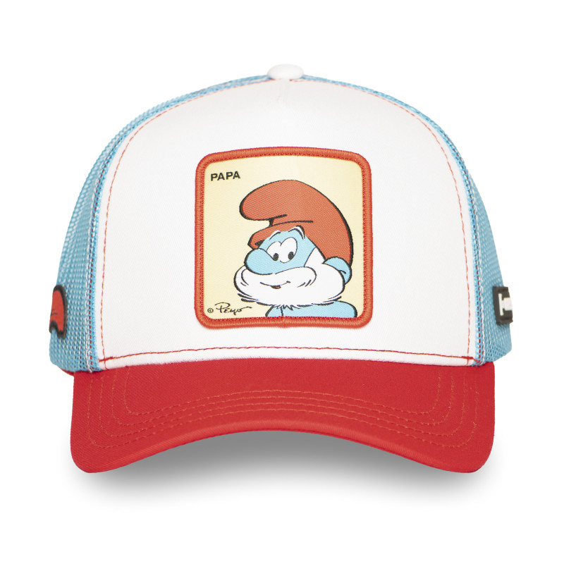 Casquette trucker avec filet The Smurfs Papa