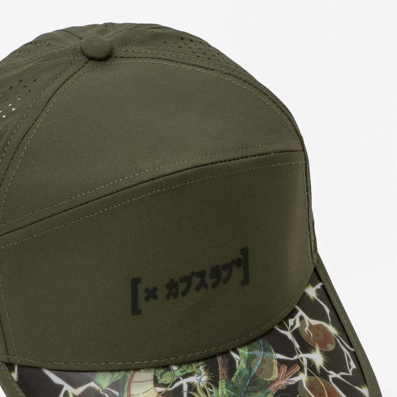 Casquette 6 pans avec visière 3D