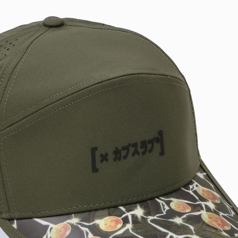 Casquette 6 pans avec visière 3D