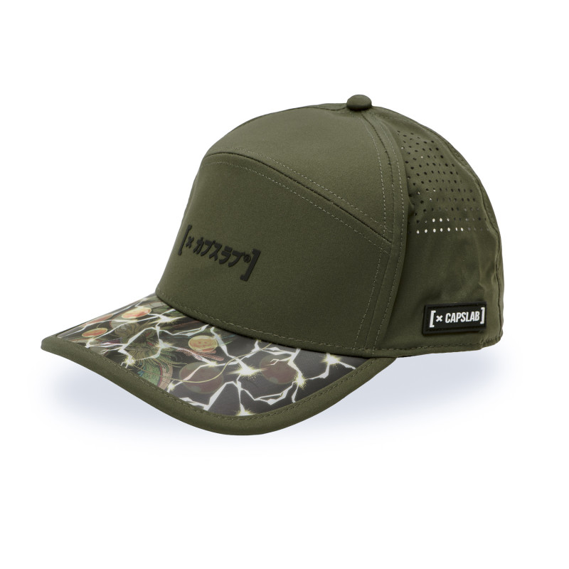 Casquette 6 pans avec visière 3D