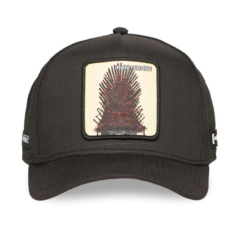 Casquette Trucker Game of Thrones Snapback Noire Iron Throne- Capslab