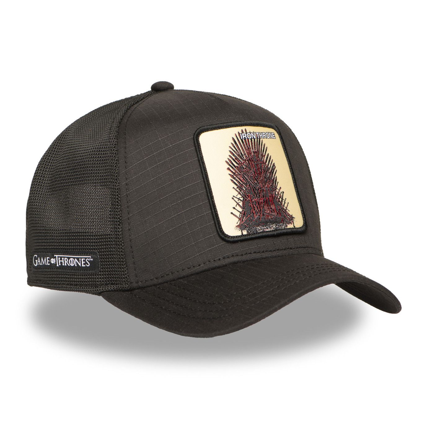 Casquette Trucker Game of Thrones Snapback Noire Iron Throne- Capslab