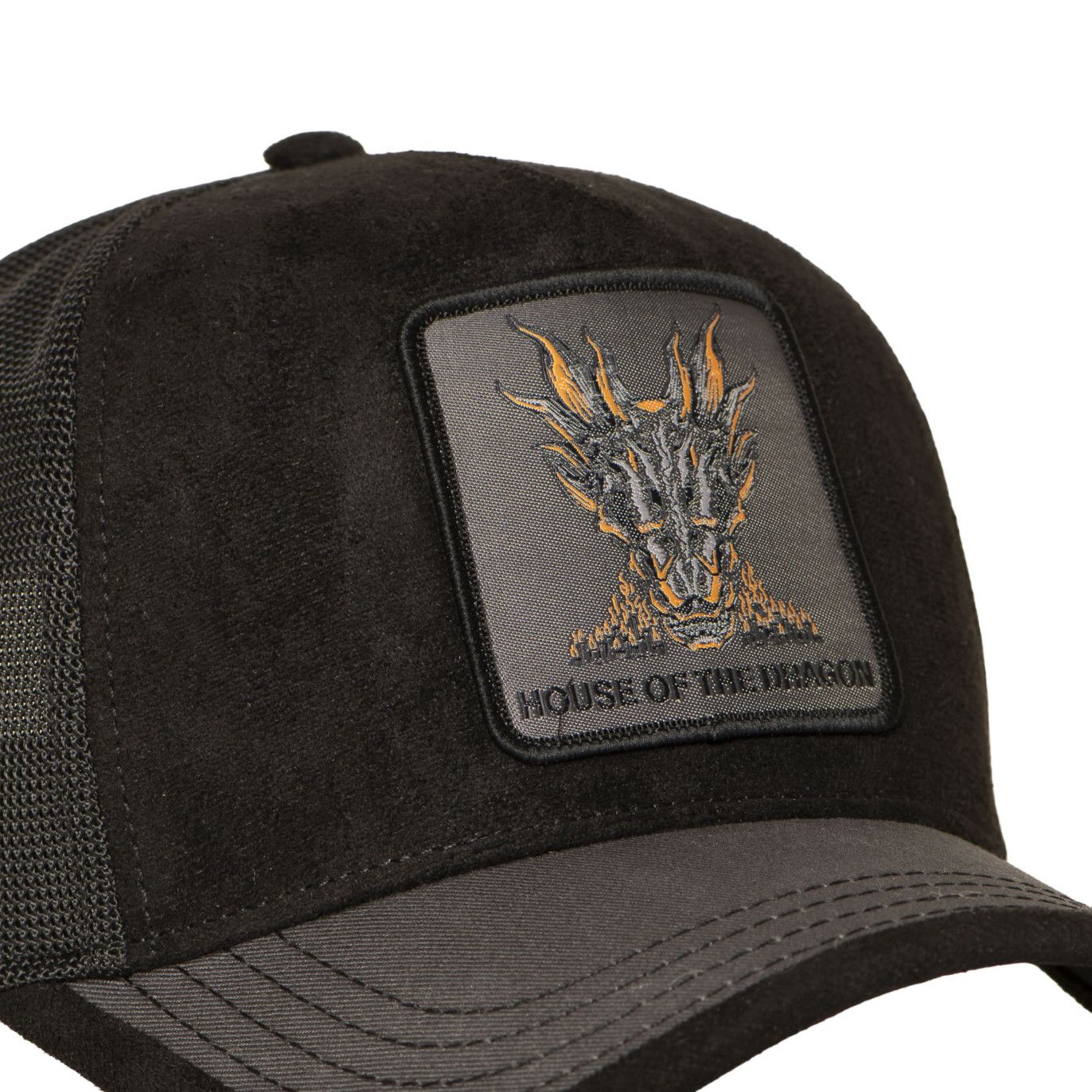 Casquette Trucker House of the Dragon Snapback Noire House of the Dragon- Capslab