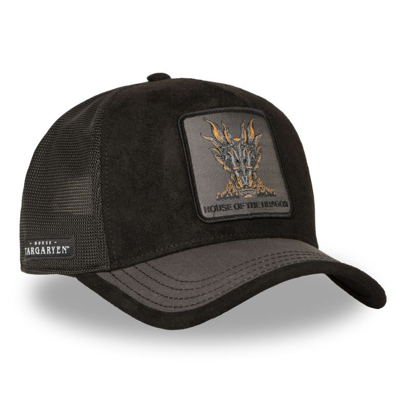 Casquette Trucker House of the Dragon Snapback Noire House of the Dragon- Capslab