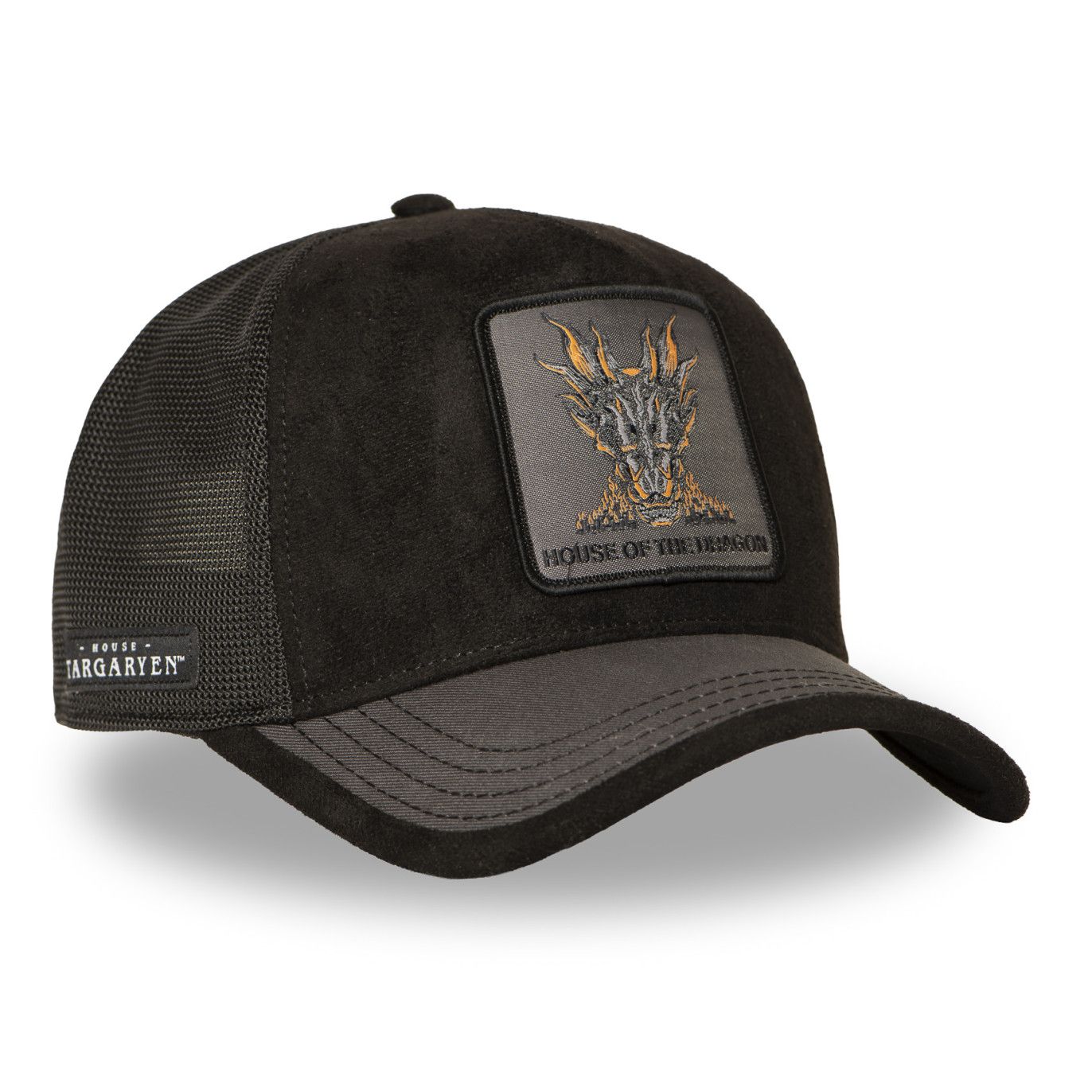 Casquette Trucker House of the Dragon Snapback Noire House of the Dragon- Capslab