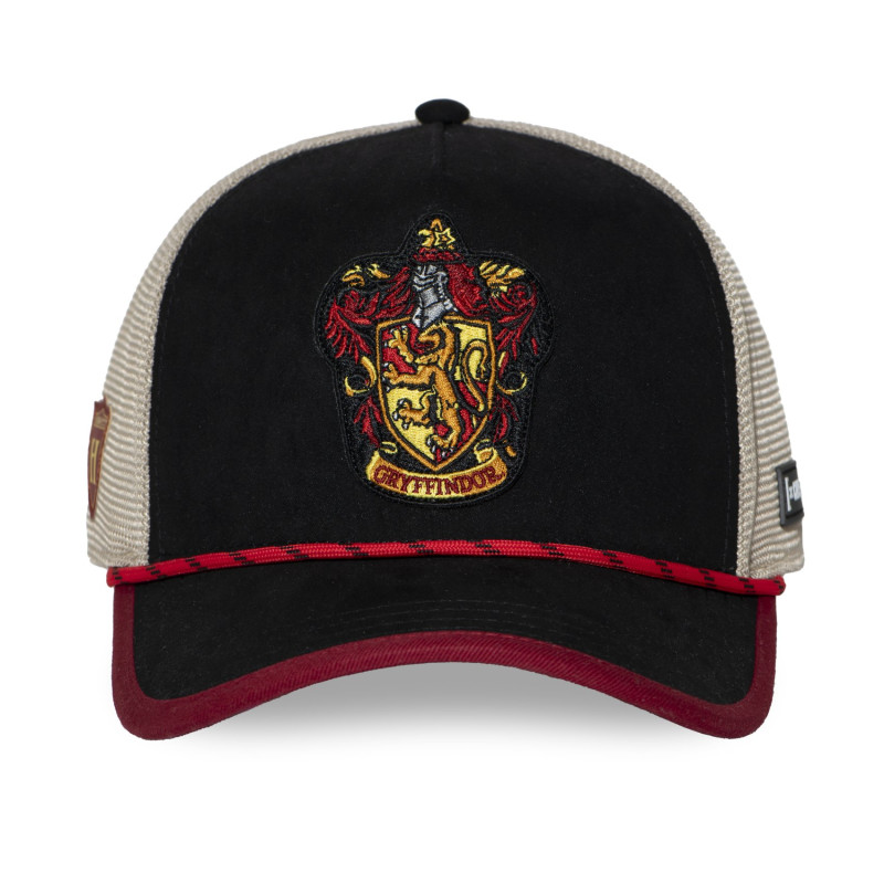 Casquette Trucker Harry Potter Snapback Noire - Capslab