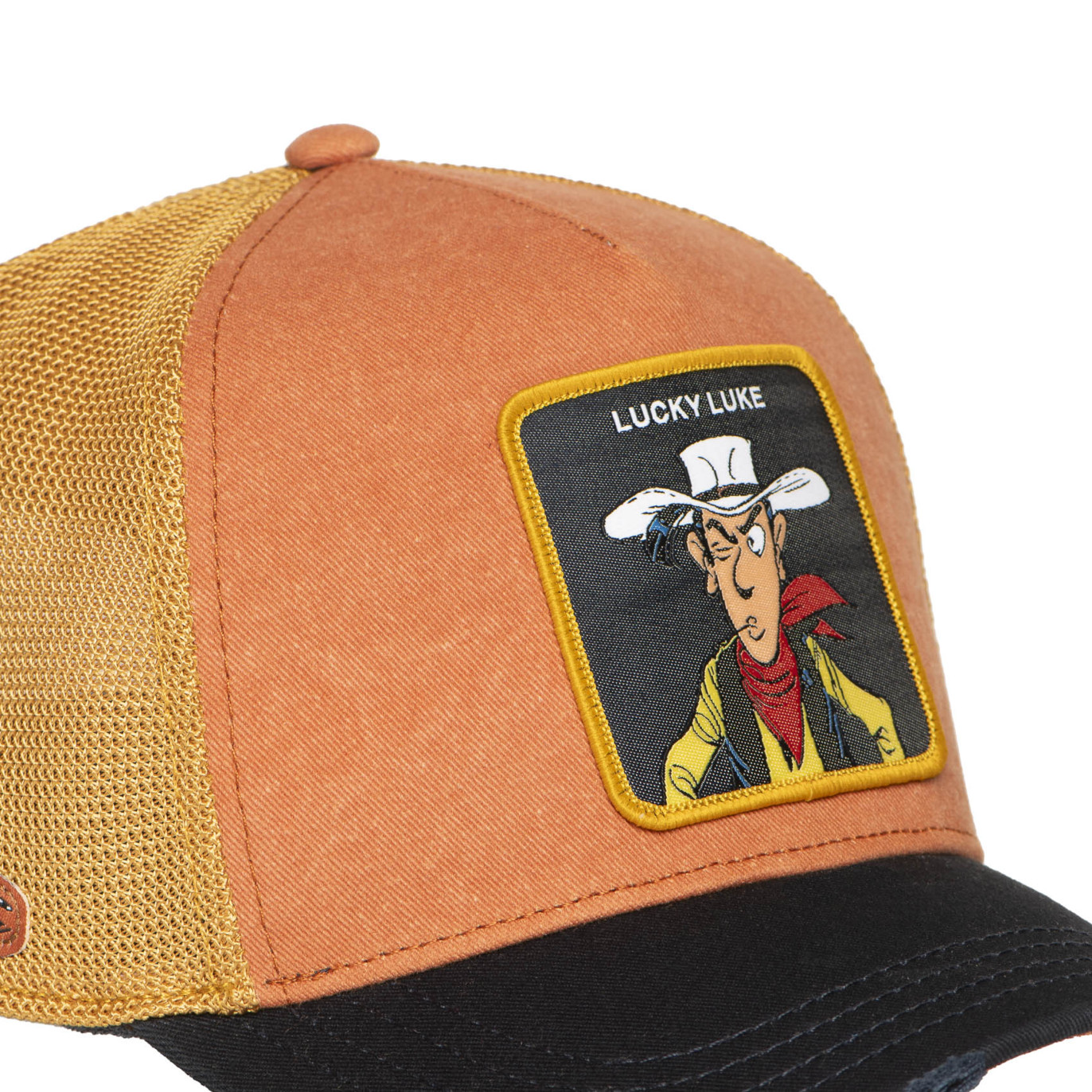Casquette trucker prenium Lucky Old Brown