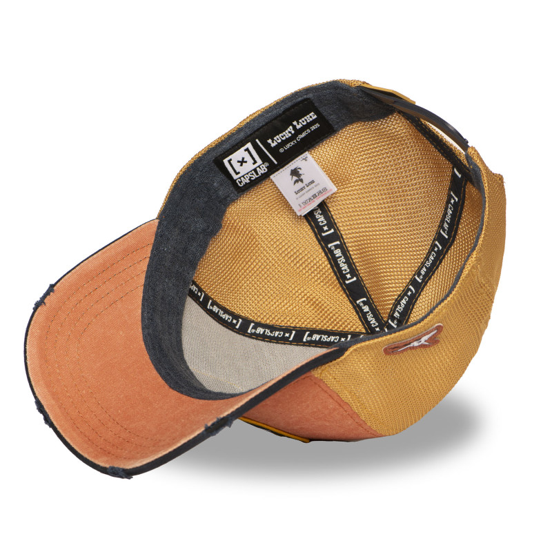 Casquette trucker prenium Lucky Old Brown