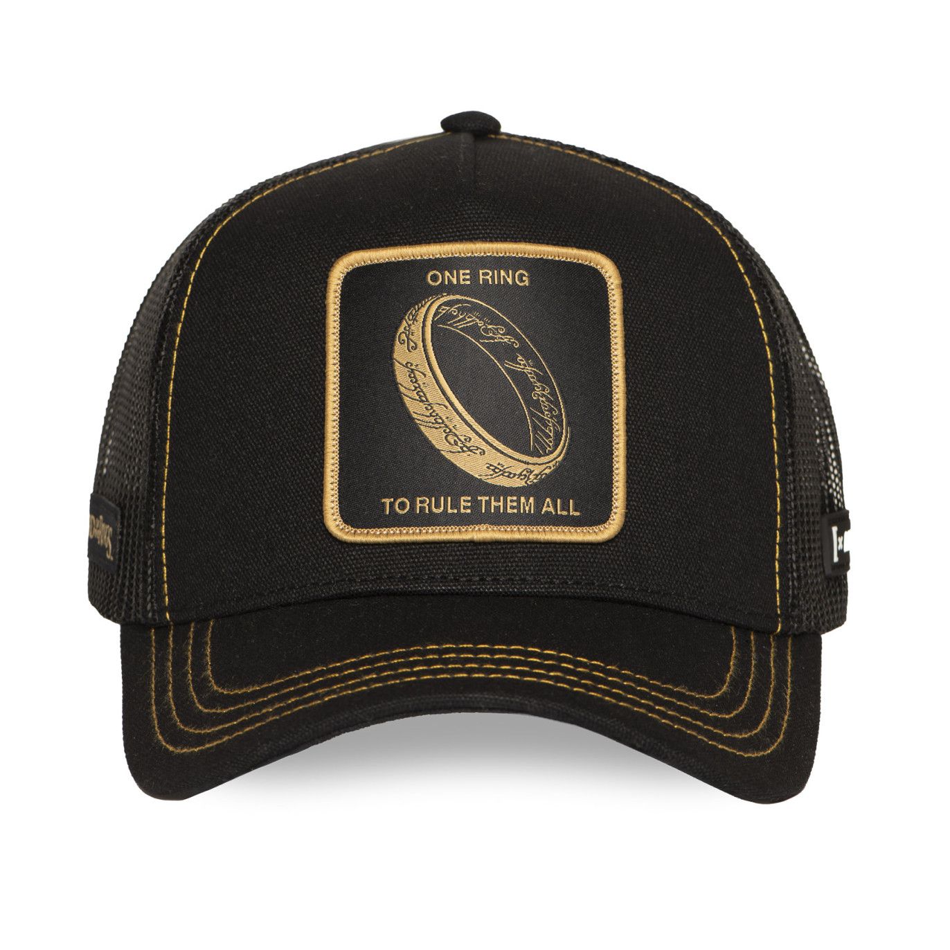 Casquette Trucker Lord of the Rings Snapback Noire The Ring - Capslab