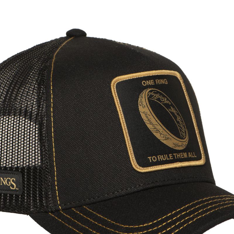 Casquette Trucker Lord of the Rings Snapback Noire The Ring - Capslab