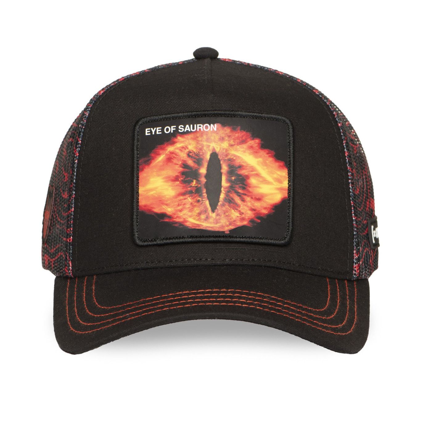 Casquette Trucker Lord of the Rings Snapback Noire Eye of Sauron - Capslab