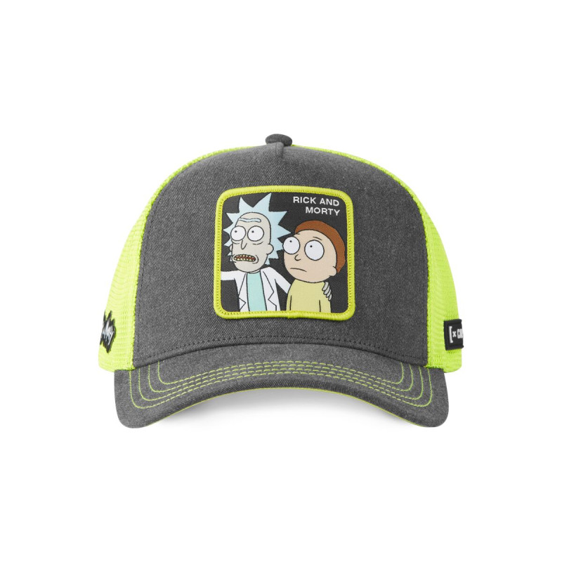 Casquette Trucker Rick Et Morty Snapback Grise - Capslab