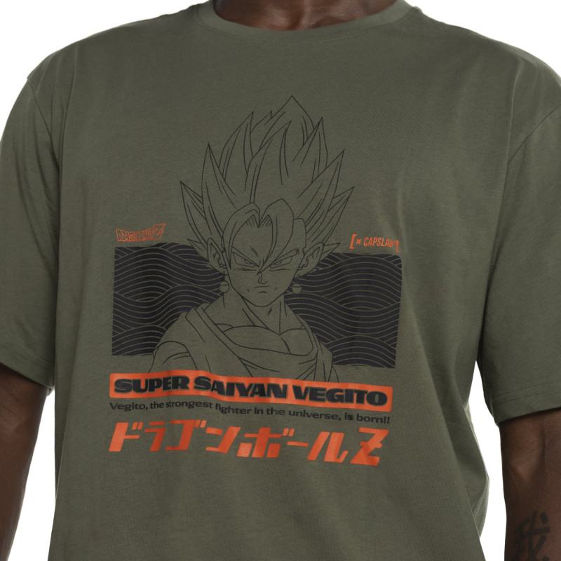 T-shirt homme relax fit Dragon Ball Z Potara Fusion