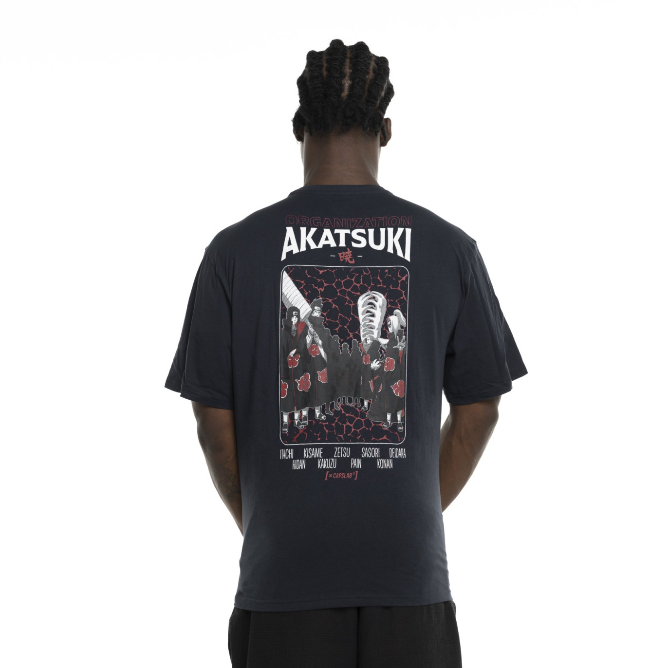 T-shirt homme Relax fit Naruto Akatsuki
