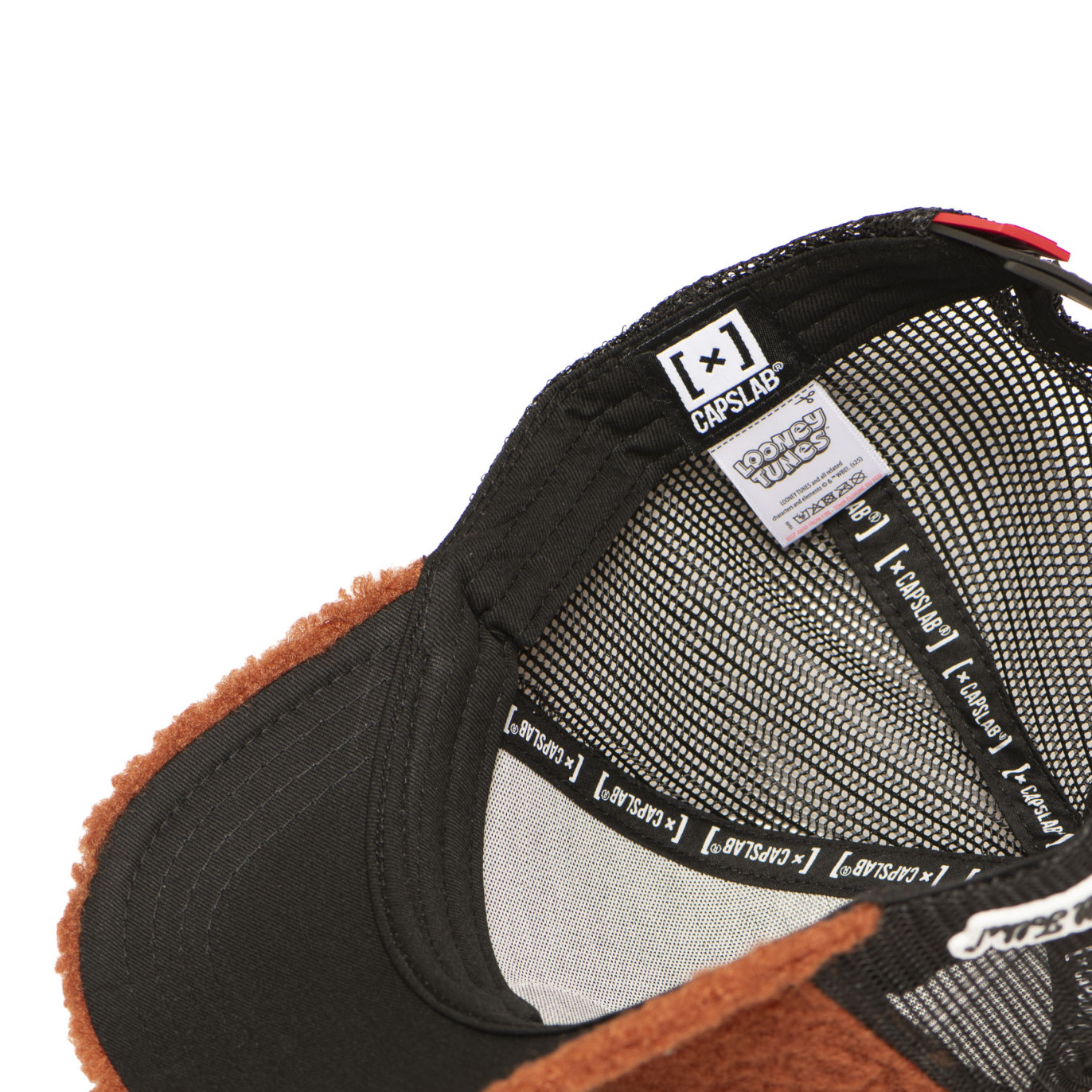 Casquette Trucker Looney Tunes Snapback Marron Taz - Capslab