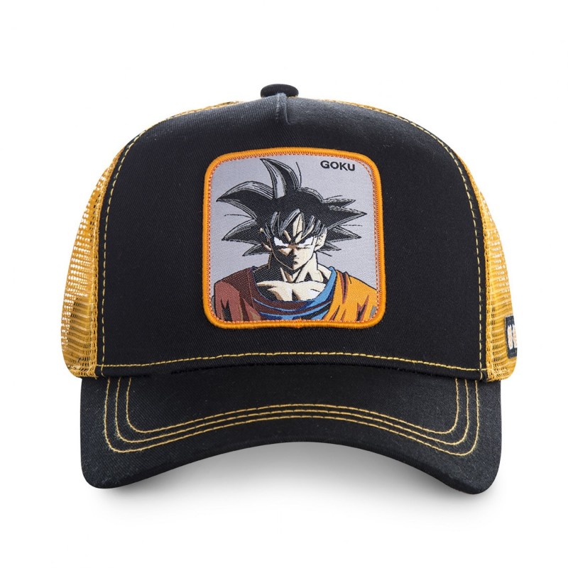 Casquette Capslab Dragon Ball Z Goku Noir et Jaune Capslab - 2