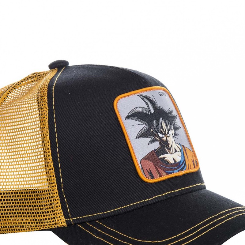 Casquette Capslab Dragon Ball Z Goku Noir et Jaune Capslab - 3