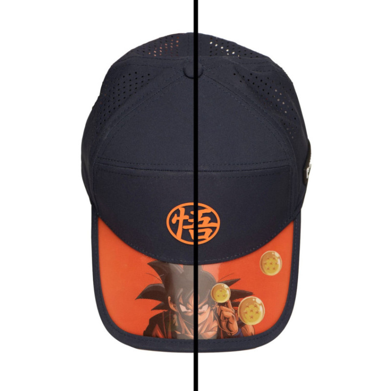 Casquette 6 Pans visière 3D Dragon Ball Z Goku - Photo 3