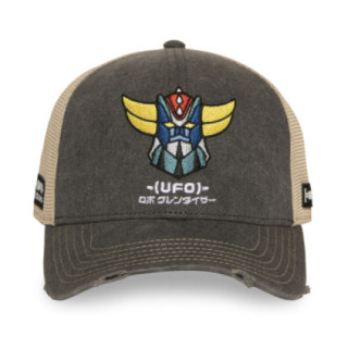 Casquette semi curved finitions premium effet usé Goldorak - Photo 2