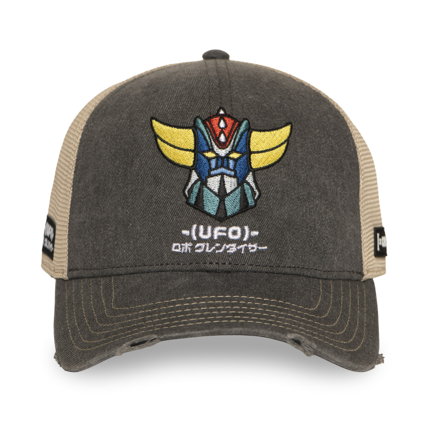 Casquette semi curved finitions premium effet usé Goldorak - Photo 2