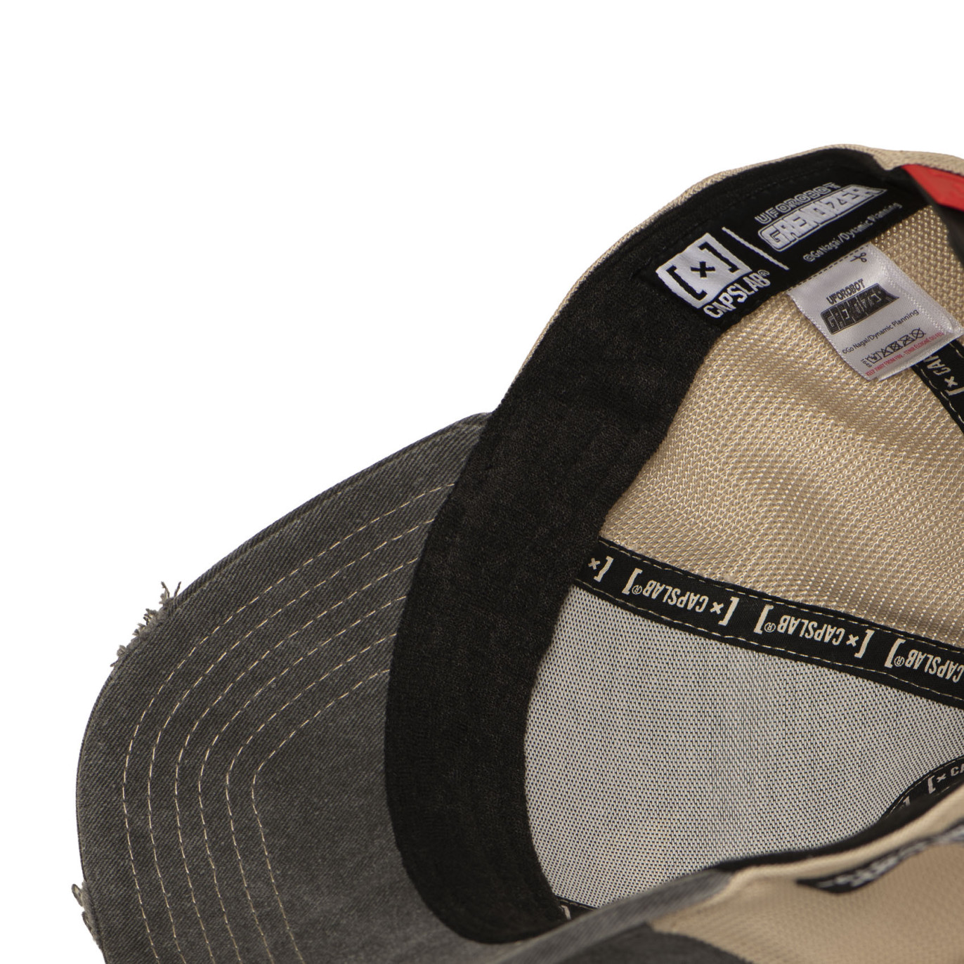 Casquette semi curved finitions premium effet usé Goldorak - Photo 7