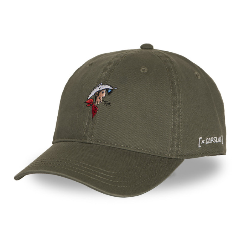 Casquette Dad Cap avec broderie Lucky Luke Head lucky - Photo 1
