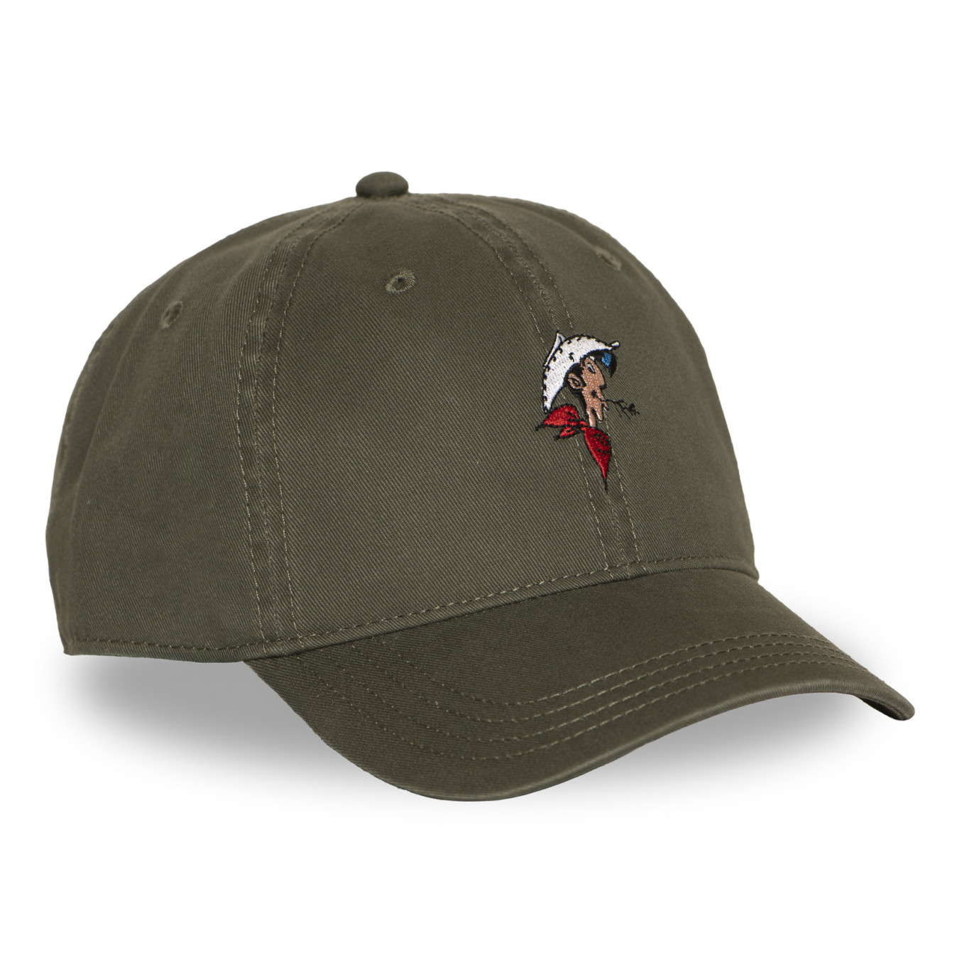 Casquette Dad Cap avec broderie Lucky Luke Head lucky - Photo 4